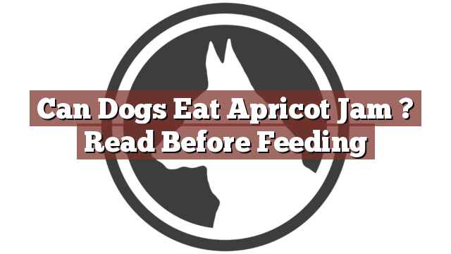 Can Dogs Eat Apricot Jam ? Read Before Feeding