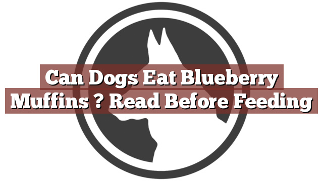 Can Dogs Eat Blueberry Muffins ? Read Before Feeding
