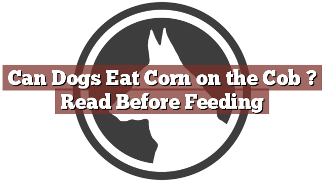Can Dogs Eat Corn on the Cob ? Read Before Feeding