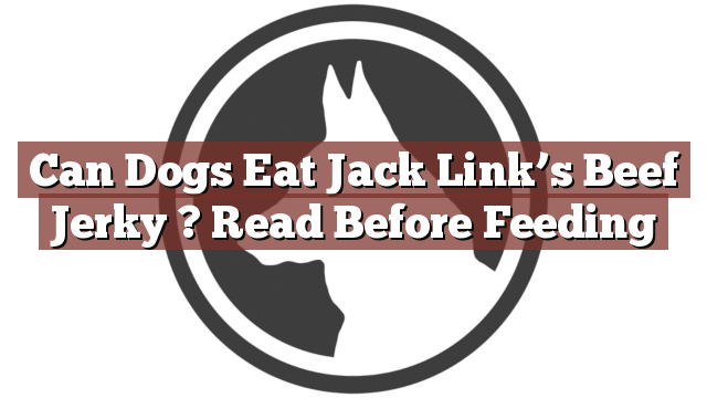 Can Dogs Eat Jack Link’s Beef Jerky ? Read Before Feeding