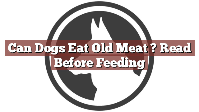 Can Dogs Eat Old Meat ? Read Before Feeding