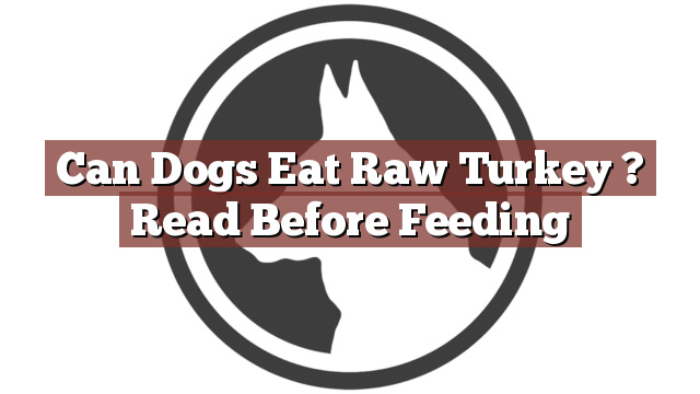 Can Dogs Eat Raw Turkey ? Read Before Feeding