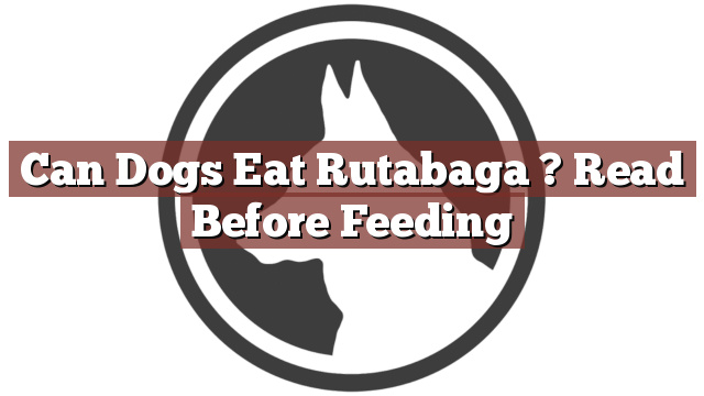 Can Dogs Eat Rutabaga ? Read Before Feeding