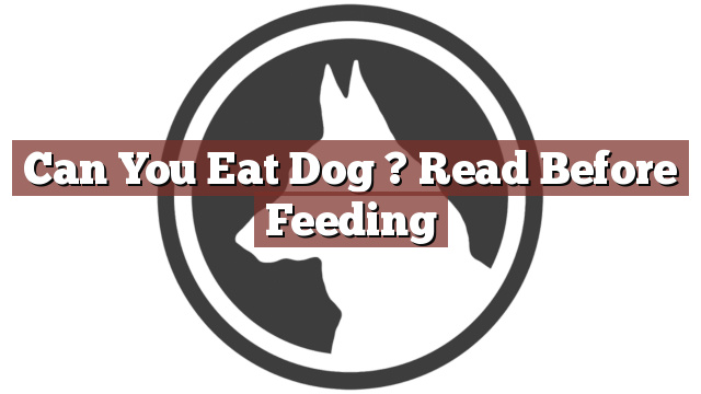 Can You Eat Dog ? Read Before Feeding