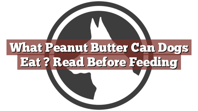 What Peanut Butter Can Dogs Eat ? Read Before Feeding
